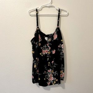 Old Navy Floral Print Tank